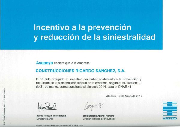 incentivo-prevencion-reduccion-sinistralidad-2014